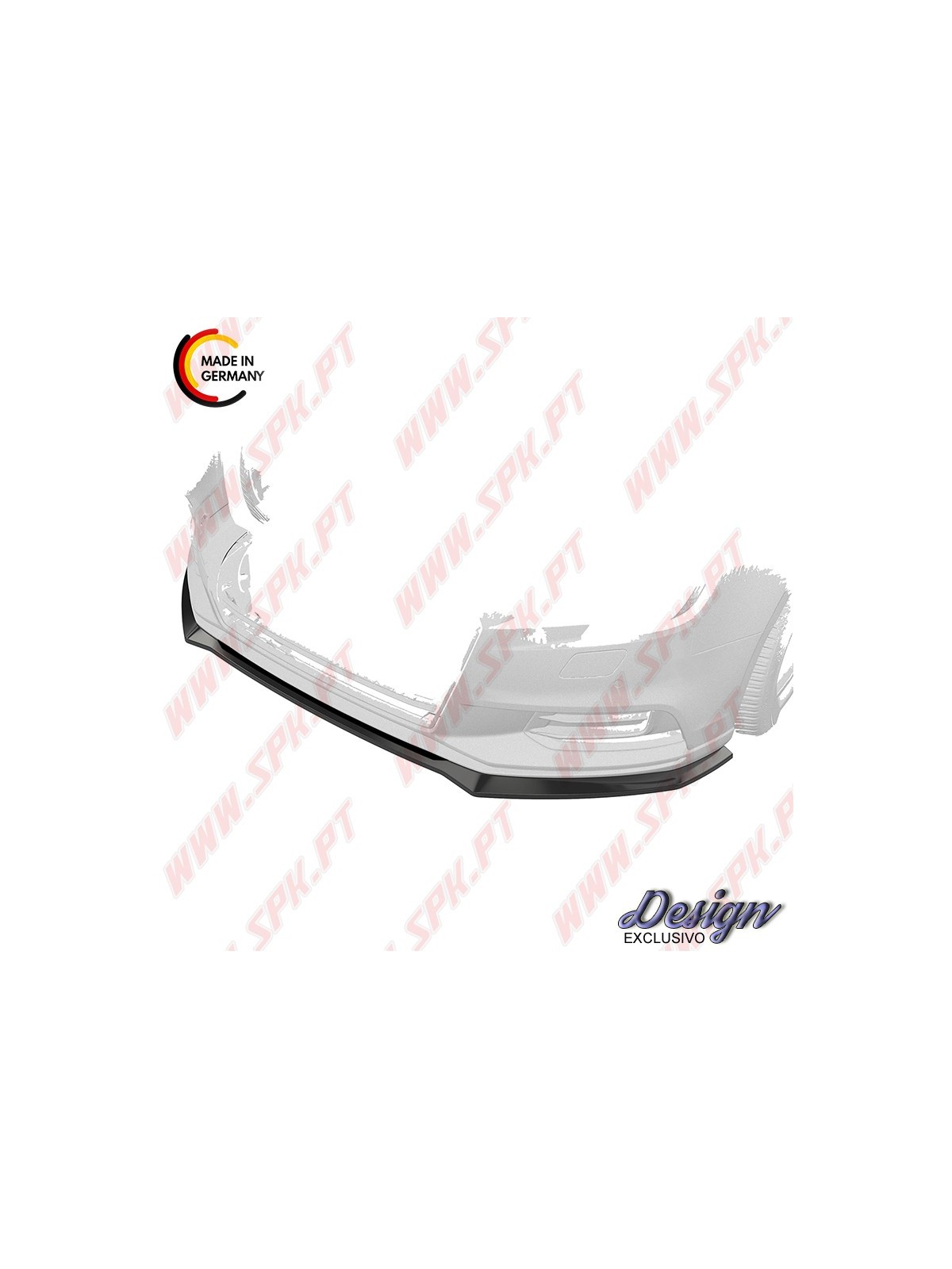 Lip Spoiler Frontal - Audi A3 8V Sedan / Cabrio - Facelift (2016-2020) Lip Spoiler Frontal - Audi A3 8V Sedan / Cabrio - Facelift (2016-2020)