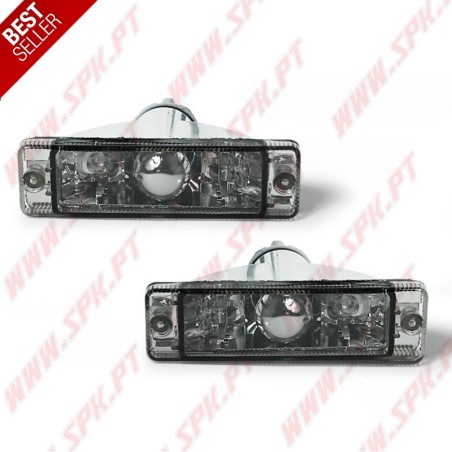 Piscas Frontais Cristal Smoke - VW Golf 1 / 2 / Jetta (1974-1991)