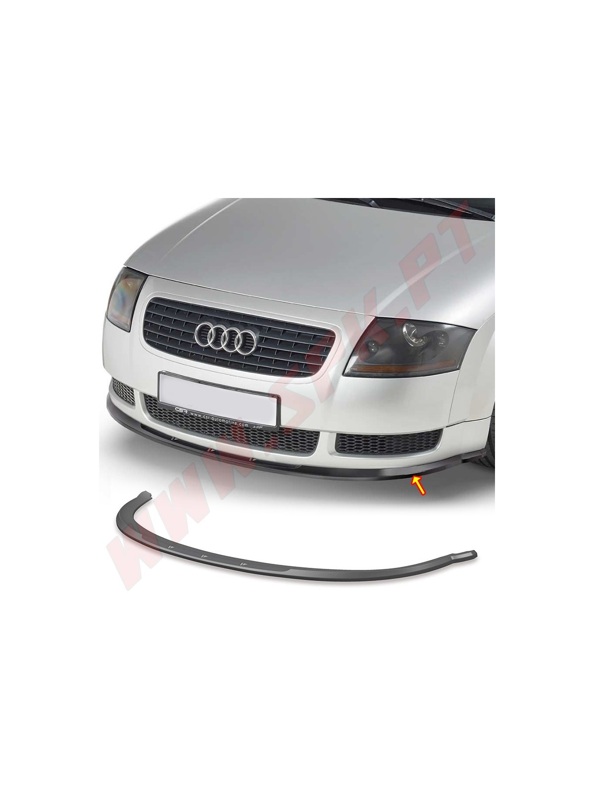 Lip Spoiler Frontal Audi TT 8N Coupe / Cabrio (1998-2006)