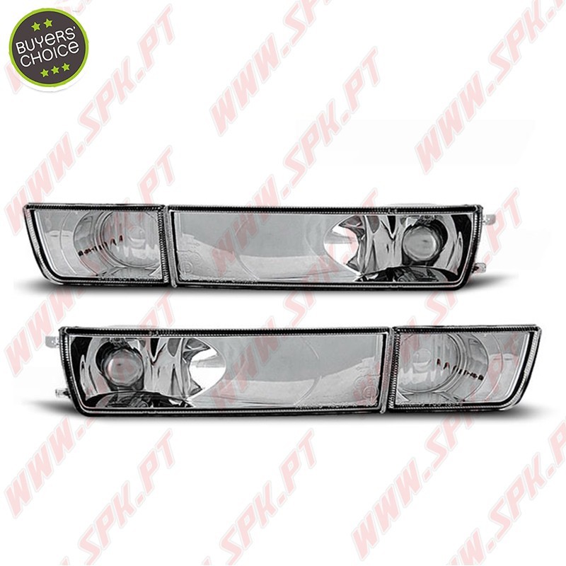 Piscas Frontais Cristal Chrome V.2 - VW Golf 3 / Vento (1991-1998) Piscas Frontais Cristal Chrome V.2 - VW Golf 3 / Vento (1991-1998)