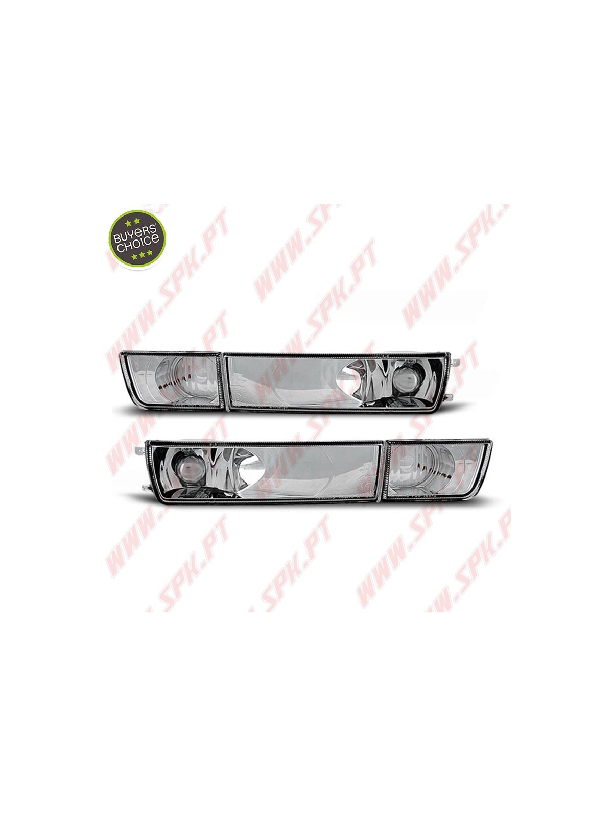 Piscas Frontais Cristal Chrome V.2 - VW Golf 3 / Vento (1991-1998) Piscas Frontais Cristal Chrome V.2 - VW Golf 3 / Vento (1991-1998)