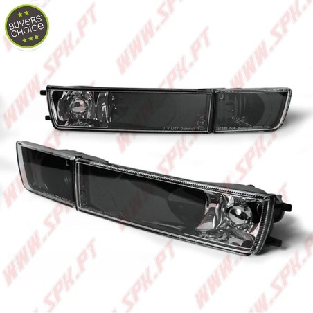 Piscas Frontais Cristal Black V.2 - VW Golf 3 / Vento (1991-1998)