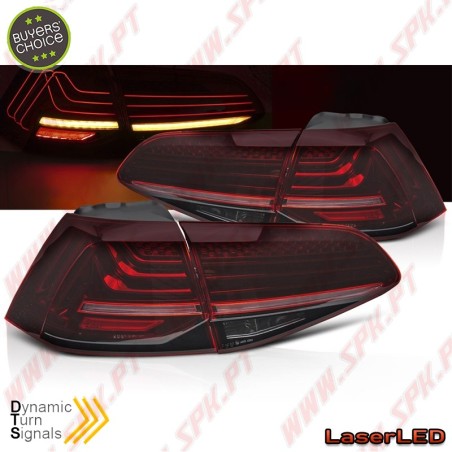 Farolins Laser LED Dynamic Red - VW Golf 7 / 7.5 (2013-2019)