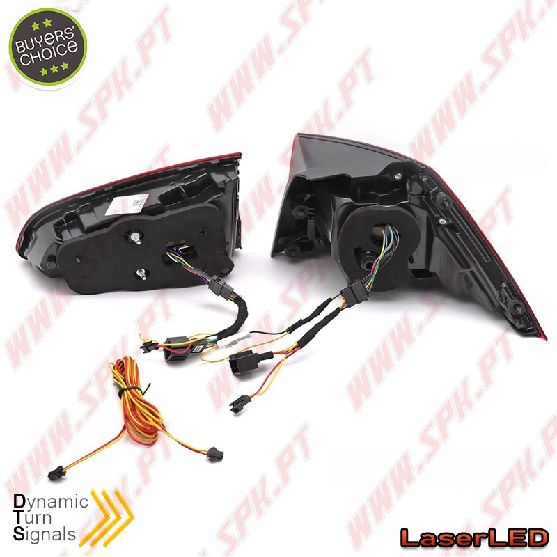 Farolins Laser LED Dynamic Red - VW Golf 7 / 7.5 (2013-2019) Farolins Laser LED Dynamic Red - VW Golf 7 / 7.5 (2013-2019)