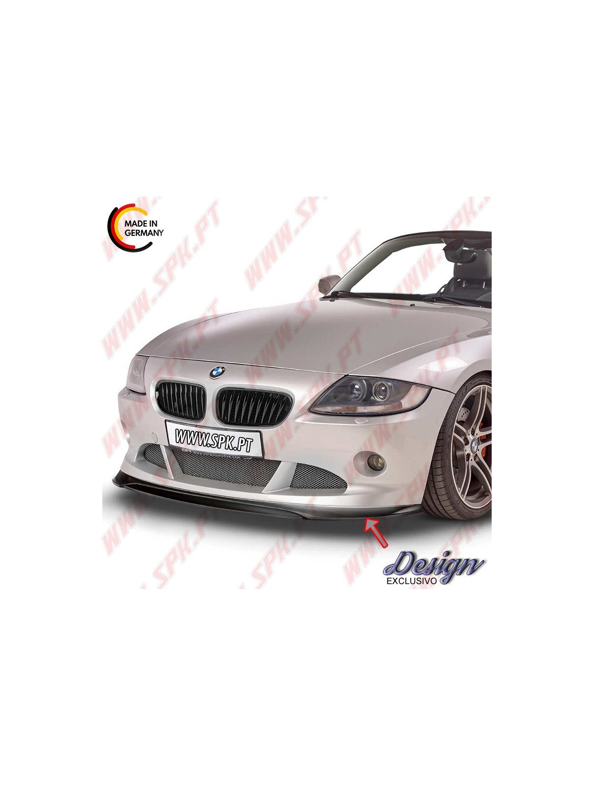 Lip Spoiler Frontal - BMW Z4 E85 (2002-2008) Lip Spoiler Frontal - BMW Z4 E85 (2002-2008)