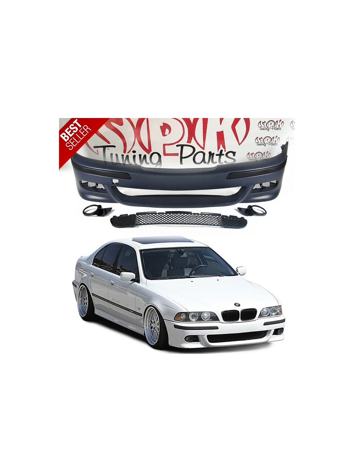 Para-Choques Frontal Look M - BMW E39 (1996-2003) Para-Choques Frontal Look M - BMW E39 (1996-2003)