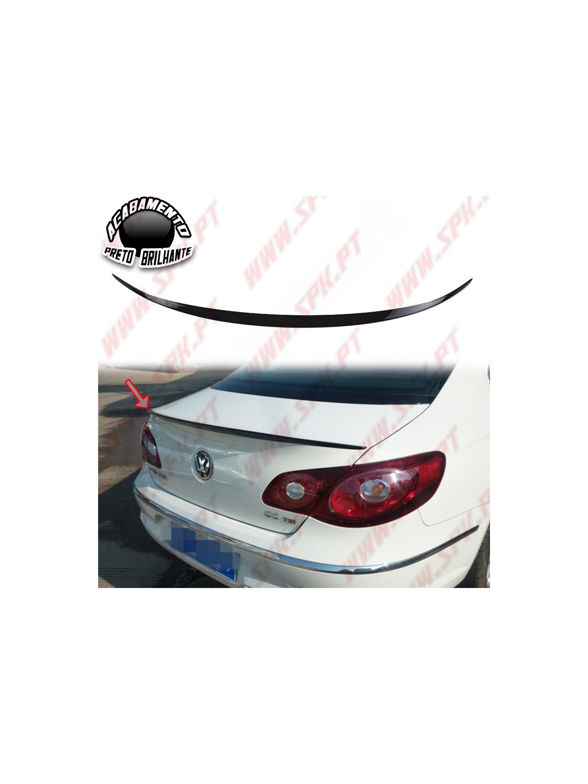 Aileron Traseiro - VW Passat CC (2008-2016) Aileron Traseiro - VW Passat CC (2008-2016)