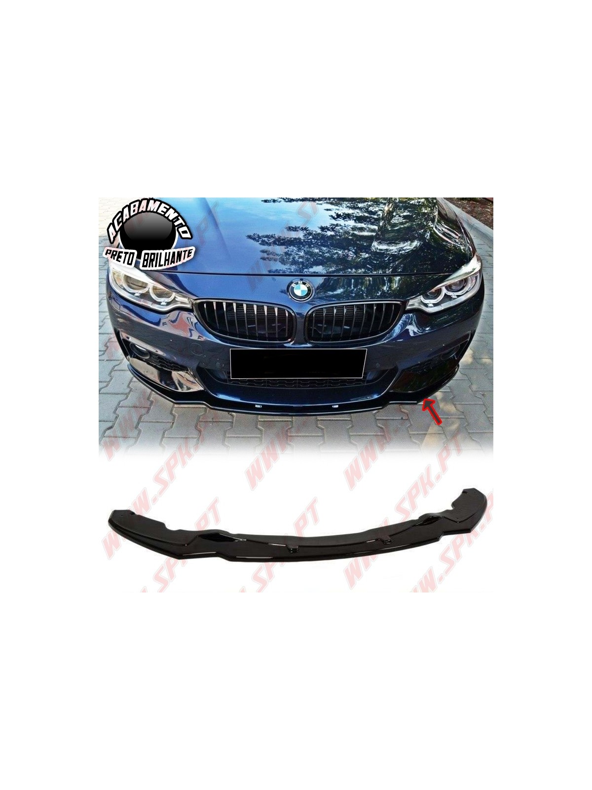 Lip Spoiler Frontal - BMW F32 / F33 / F36 (2014-2020) Lip Spoiler Frontal - BMW F32 / F33 / F36 (2014-2020)