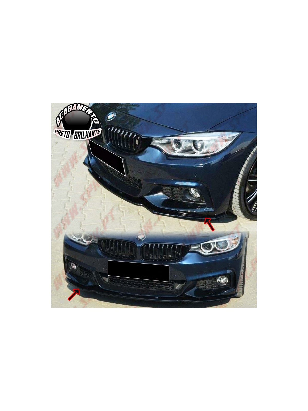 Lip Spoiler Frontal - BMW F32 / F33 / F36 (2014-2020) Lip Spoiler Frontal - BMW F32 / F33 / F36 (2014-2020)