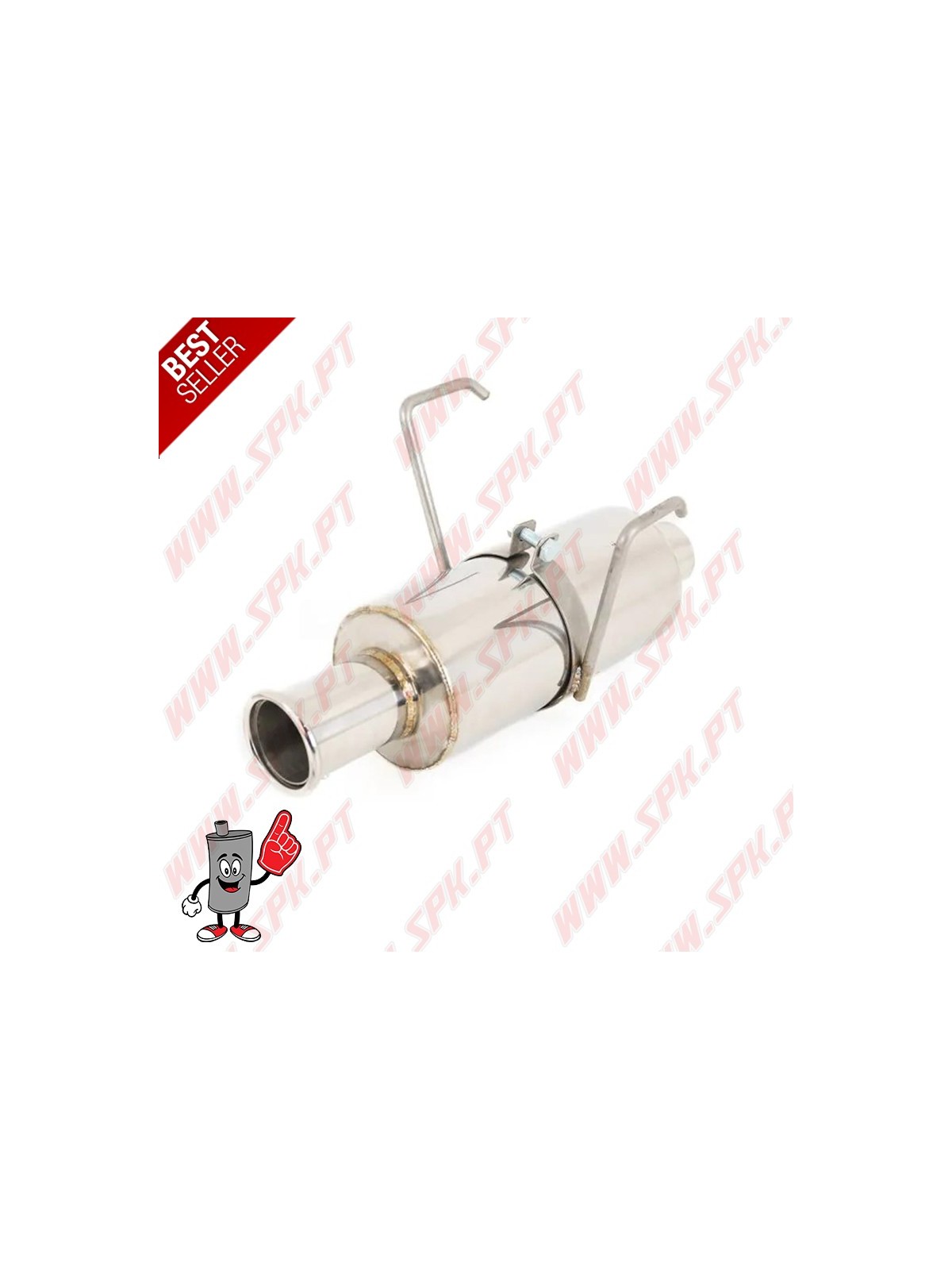 Escape Inox Universal Look Spoon - C/Ponteira 65mm Escape Inox Universal Look Spoon - C/Ponteira 65mm
