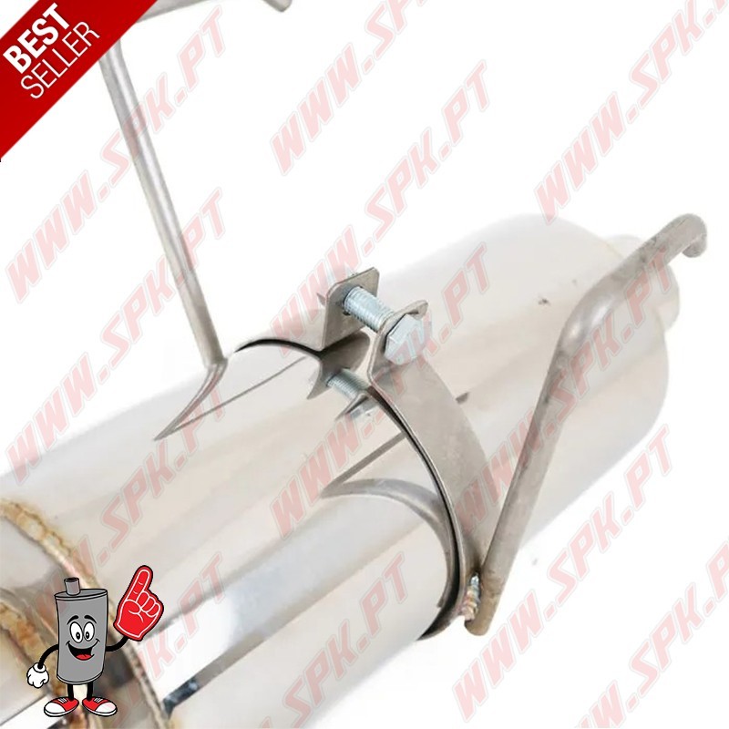 Escape Inox Universal Look Spoon - C/Ponteira 65mm Escape Inox Universal Look Spoon - C/Ponteira 65mm