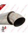 Escape Inox Universal Look "Turndown" - C/Ponteira 100mm Escape Inox Universal Look "Turndown" - C/Ponteira 100mm