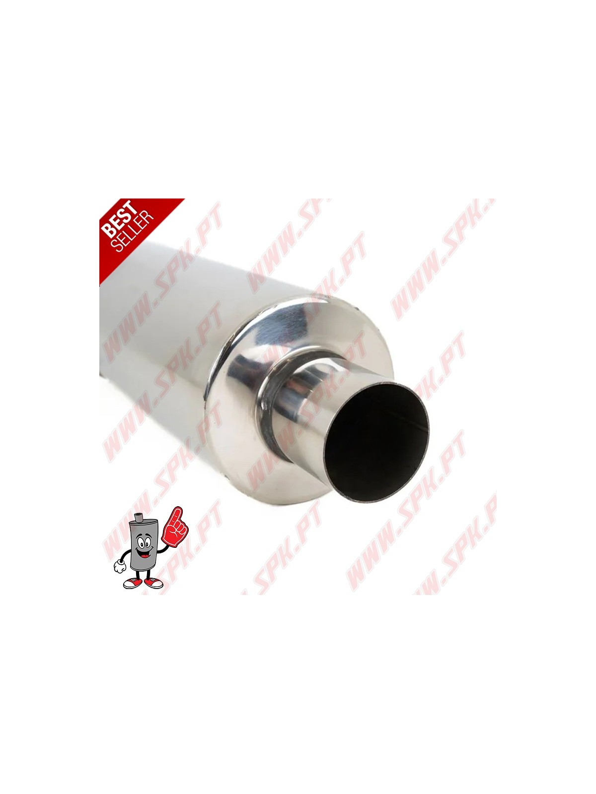 Escape Inox Universal Look "Turndown" - C/Ponteira 100mm Escape Inox Universal Look "Turndown" - C/Ponteira 100mm