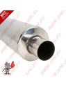 Escape Inox Universal Look "Turndown" - C/Ponteira 100mm Escape Inox Universal Look "Turndown" - C/Ponteira 100mm