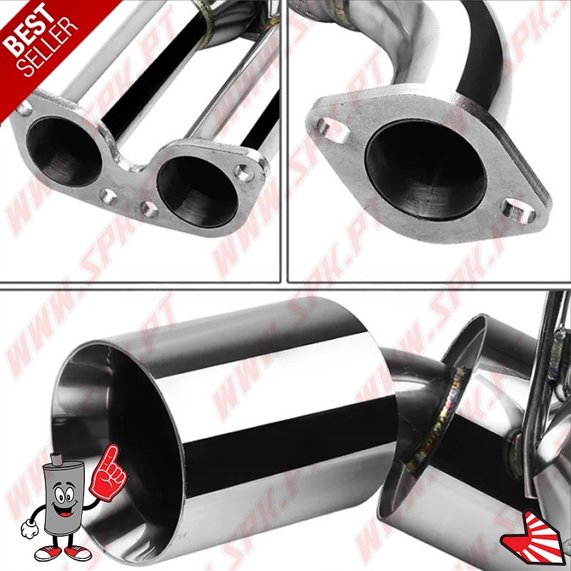 Sistema de Escape Inox "Cat-Back" - Nissan 350Z (2003-2009) Sistema de Escape Inox "Cat-Back" - Nissan 350Z (2003-2009)