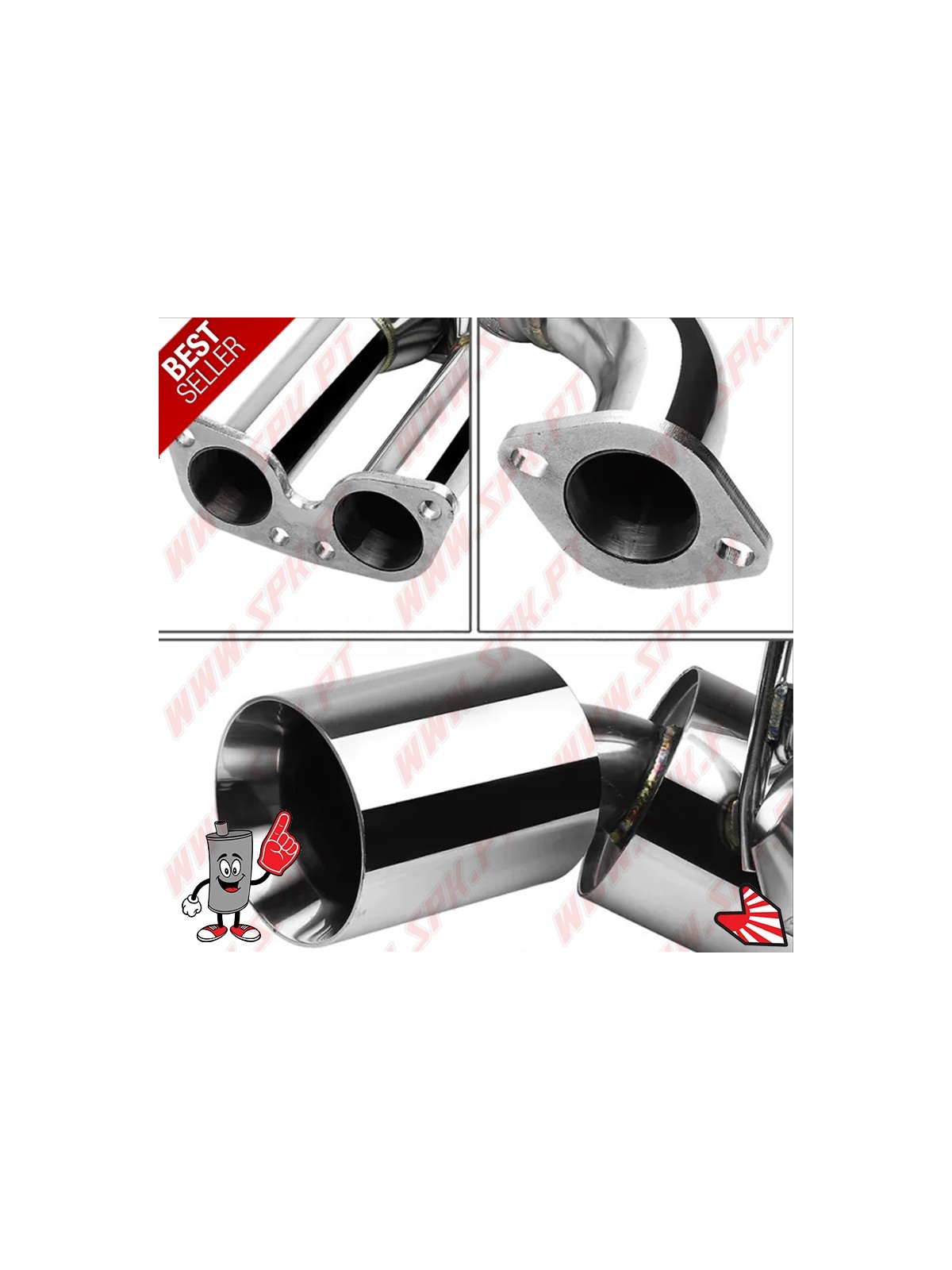 Sistema de Escape Inox "Cat-Back" - Nissan 350Z (2003-2009) Sistema de Escape Inox "Cat-Back" - Nissan 350Z (2003-2009)