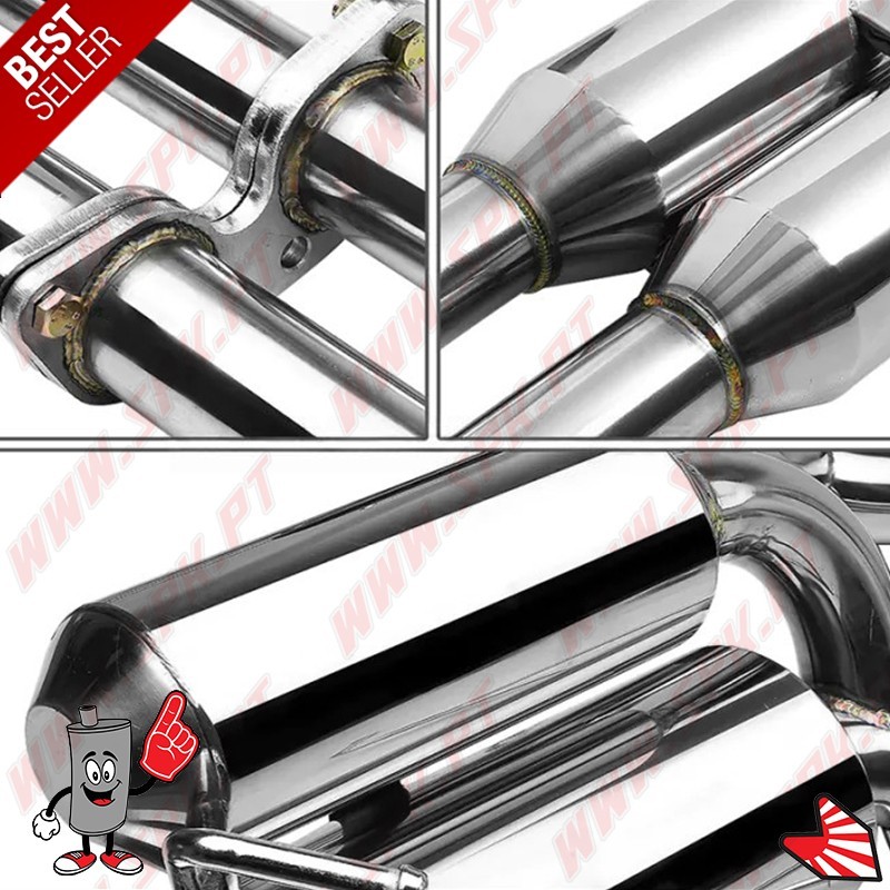 Sistema de Escape Inox "Cat-Back" - Nissan 350Z (2003-2009) Sistema de Escape Inox "Cat-Back" - Nissan 350Z (2003-2009)