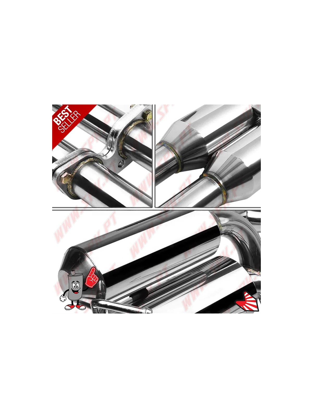 Sistema de Escape Inox "Cat-Back" - Nissan 350Z (2003-2009) Sistema de Escape Inox "Cat-Back" - Nissan 350Z (2003-2009)