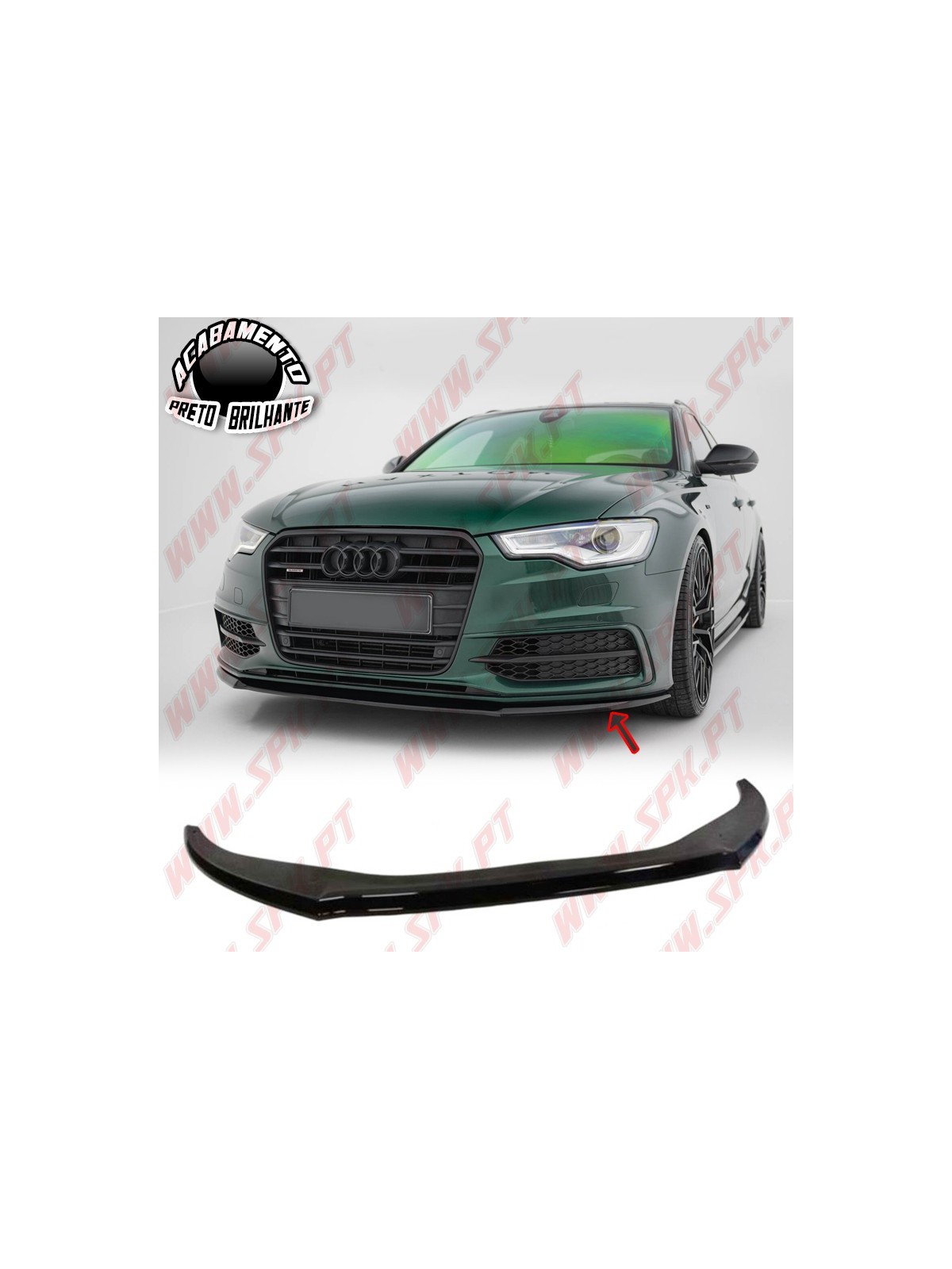 Lip Spoiler Frontal - Audi A6 C7 S-Line / S6 (2011-2014)