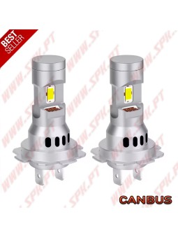 Kit 2 Lâmpadas LED H7 CANBUS - 6000K