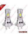 Kit 2 Lâmpadas LED H7 CANBUS - 6000K Kit 2 Lâmpadas LED H7 CANBUS - 6000K