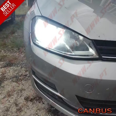 Kit 2 Lâmpadas LED H7 CANBUS - 6000K