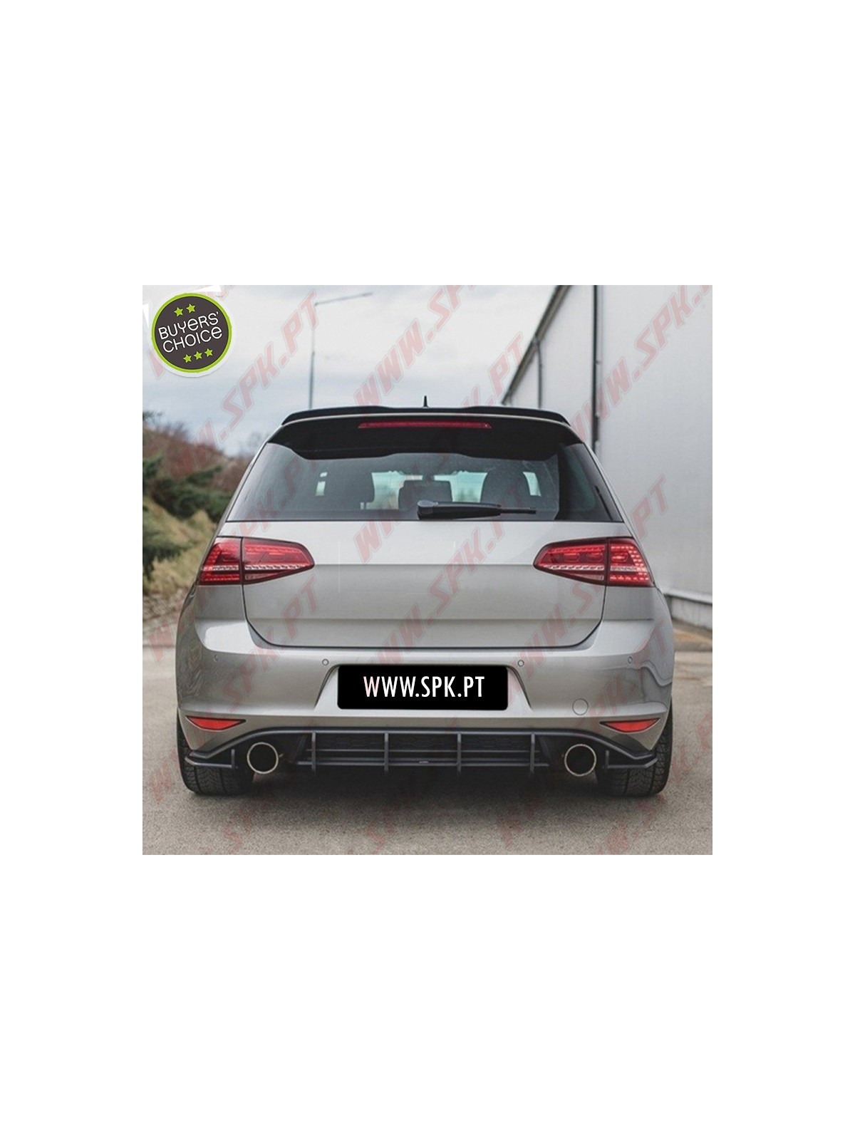 Extensão de Difusor Traseiro - VW Golf 7 GTI (2013-2016)