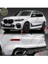 Pack Difusor Traseiro + Flaps Frontais e Dianteiros - BMW X5 G05 (2018-2022) Pack Difusor Traseiro + Flaps Frontais e Dianteiros - BMW X5 G05 (2018-2022)