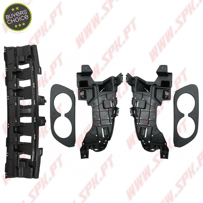 Difusor Traseiro + Ponteiras Look C43 AMG - Mercedes C205 / A205 (2014-2019)