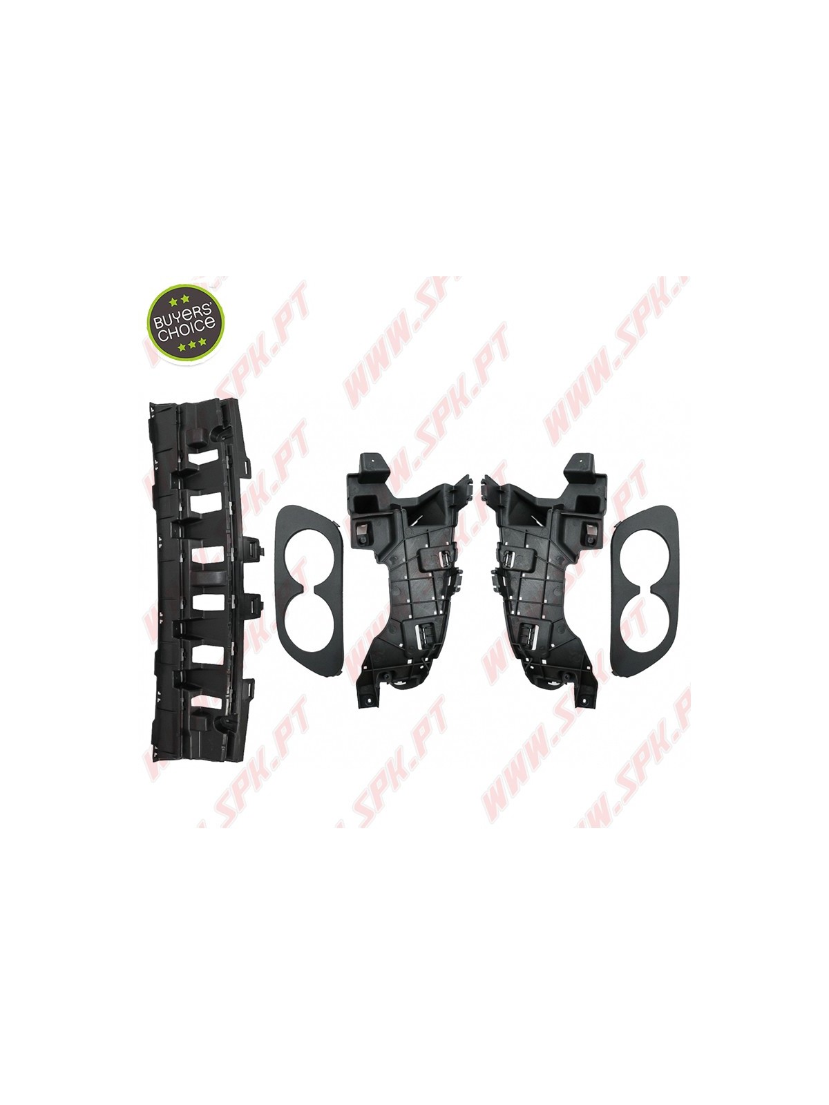 Difusor Traseiro + Ponteiras Look Black C43 AMG - Mercedes C205 / A205 (2014-2019)