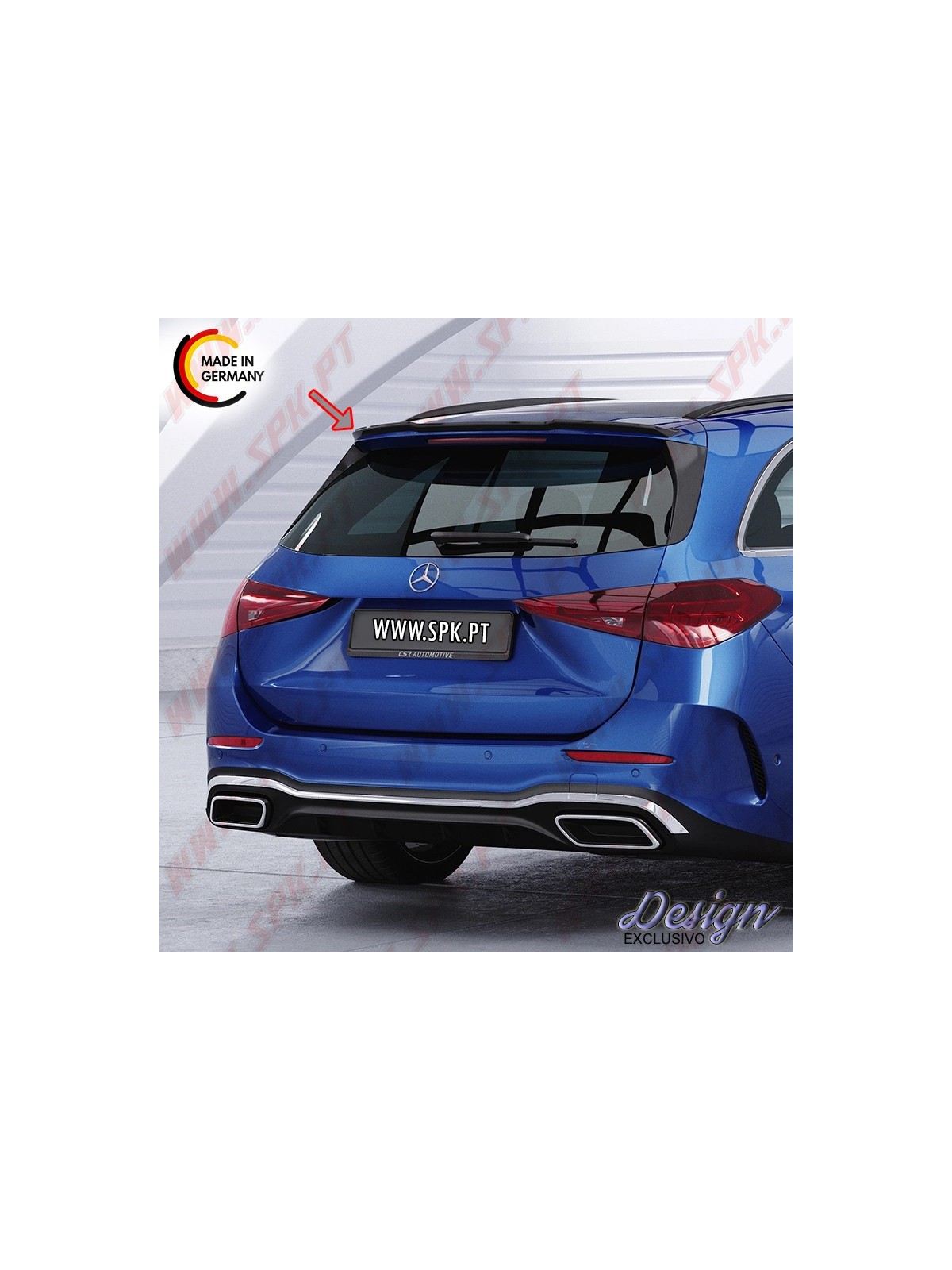 Aileron Traseiro - Mercedes S206 (2021-)