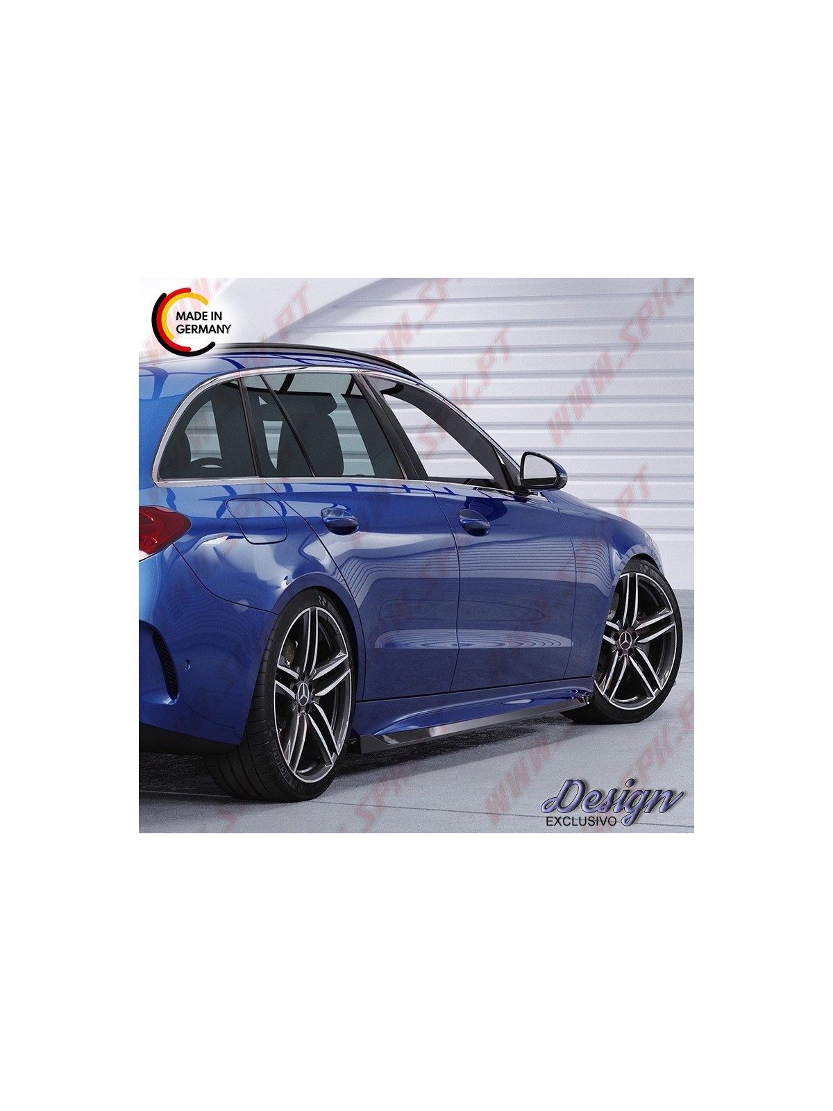 Embaladeiras Laterais - Mercedes Classe C W206 AMG-Line (2021-)