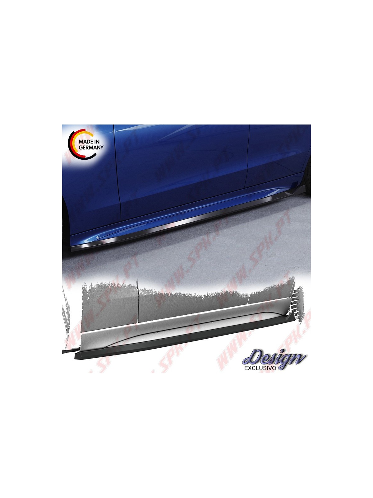 Embaladeiras Laterais - Mercedes Classe C W206 AMG-Line (2021-)