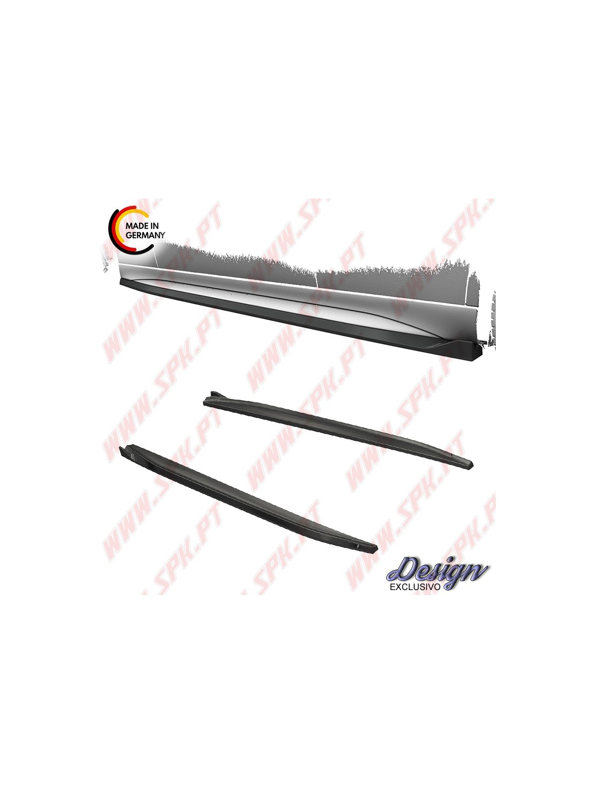 Embaladeiras Laterais - Mercedes Classe C W206 AMG-Line (2021-)