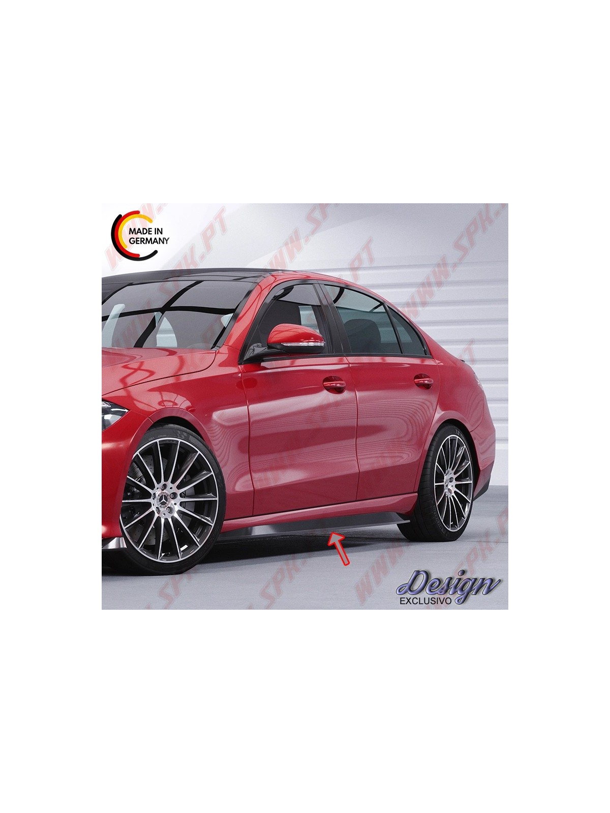 Embaladeiras Laterais - Mercedes Classe C W206 / S206 Standard (2021-)