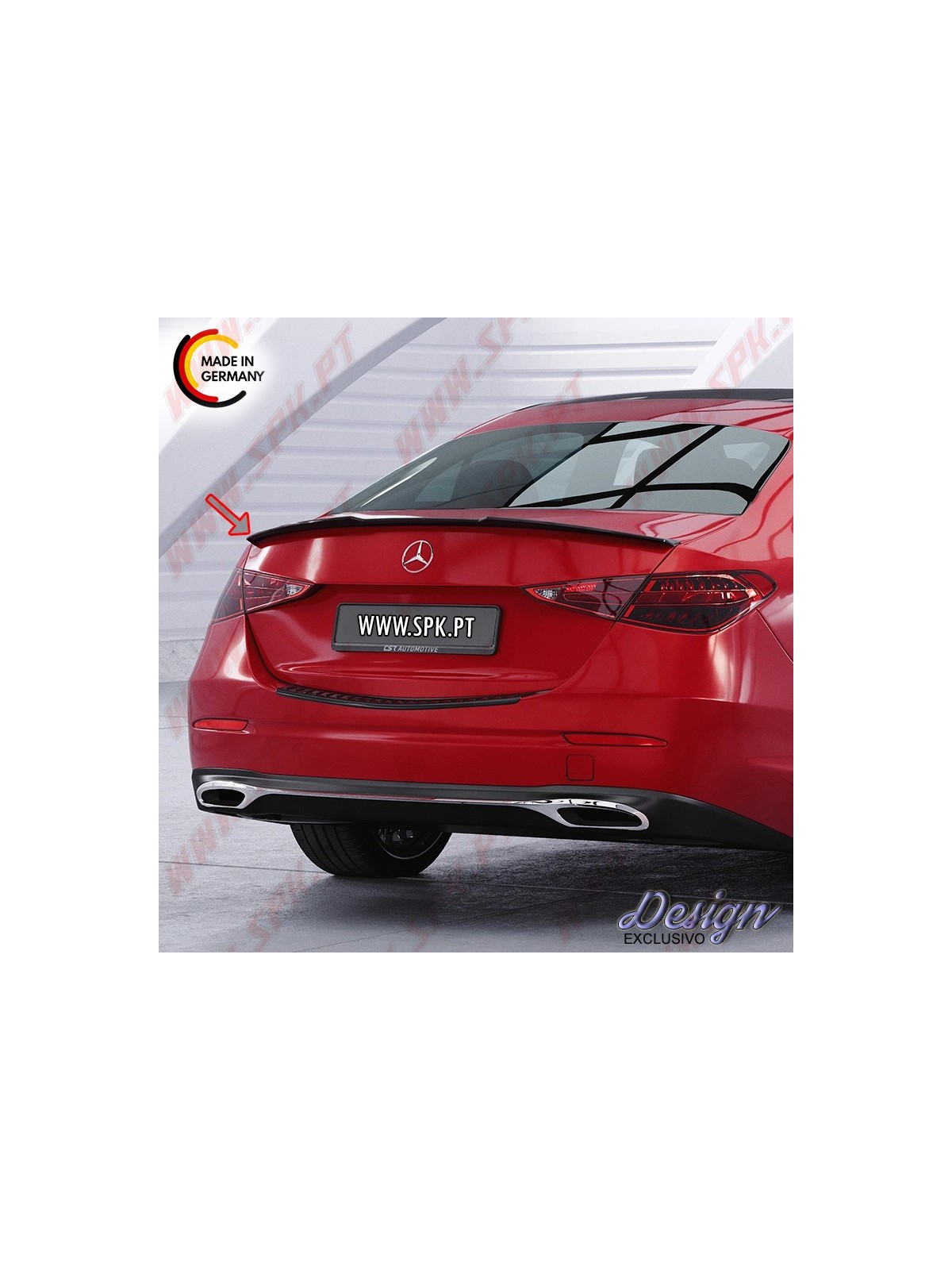 Aileron Traseiro - Mercedes W206 (2021-)