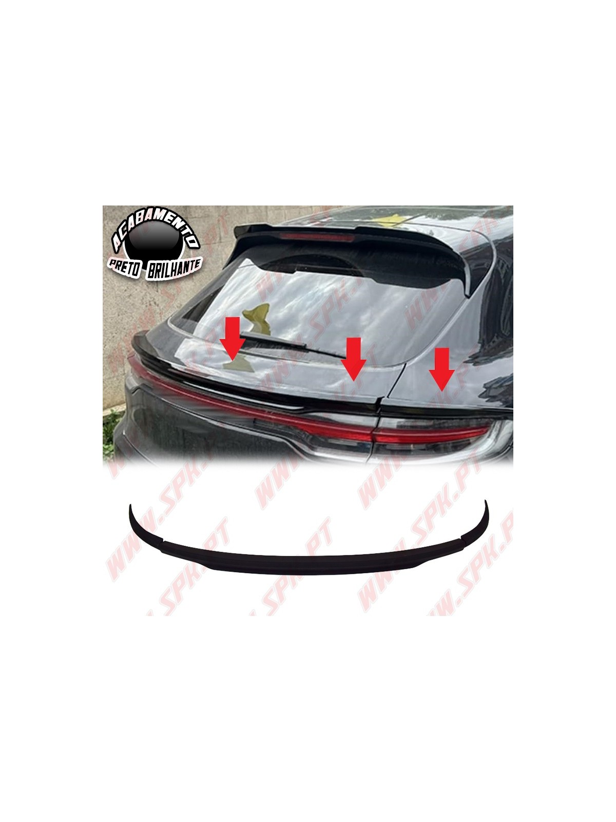 Aileron Traseiro Inferior - Porsche Macan (2018-)