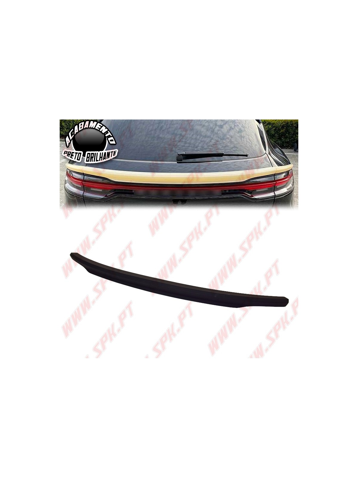 Aileron Traseiro Inferior - Porsche Macan (2018-)