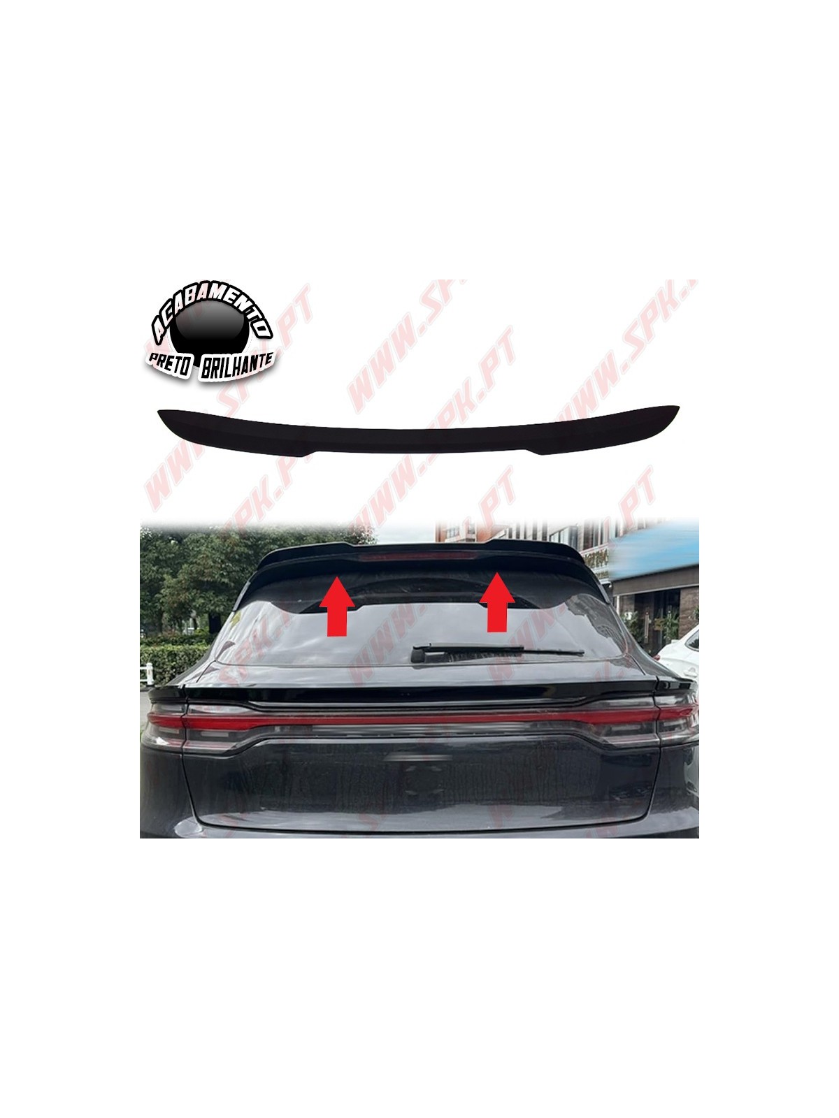 Aileron Traseiro Superior - Porsche Macan (2018-)