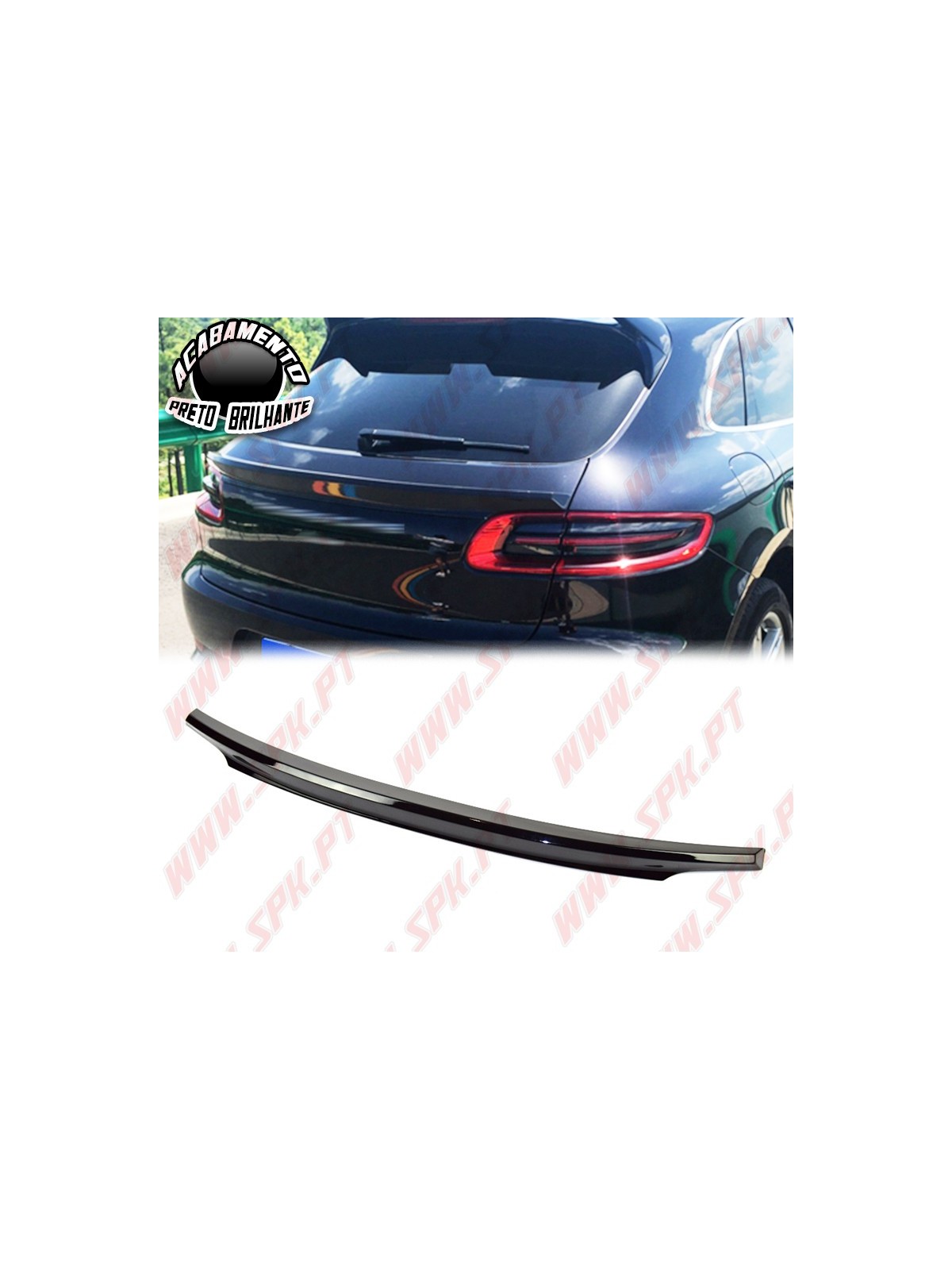 Aileron Traseiro Inferior - Porsche Macan (2013-2018)