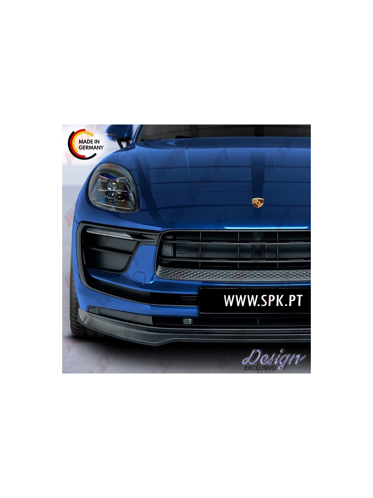 Lip Spoiler Frontal - Porsche Macan Facelift (2021-)