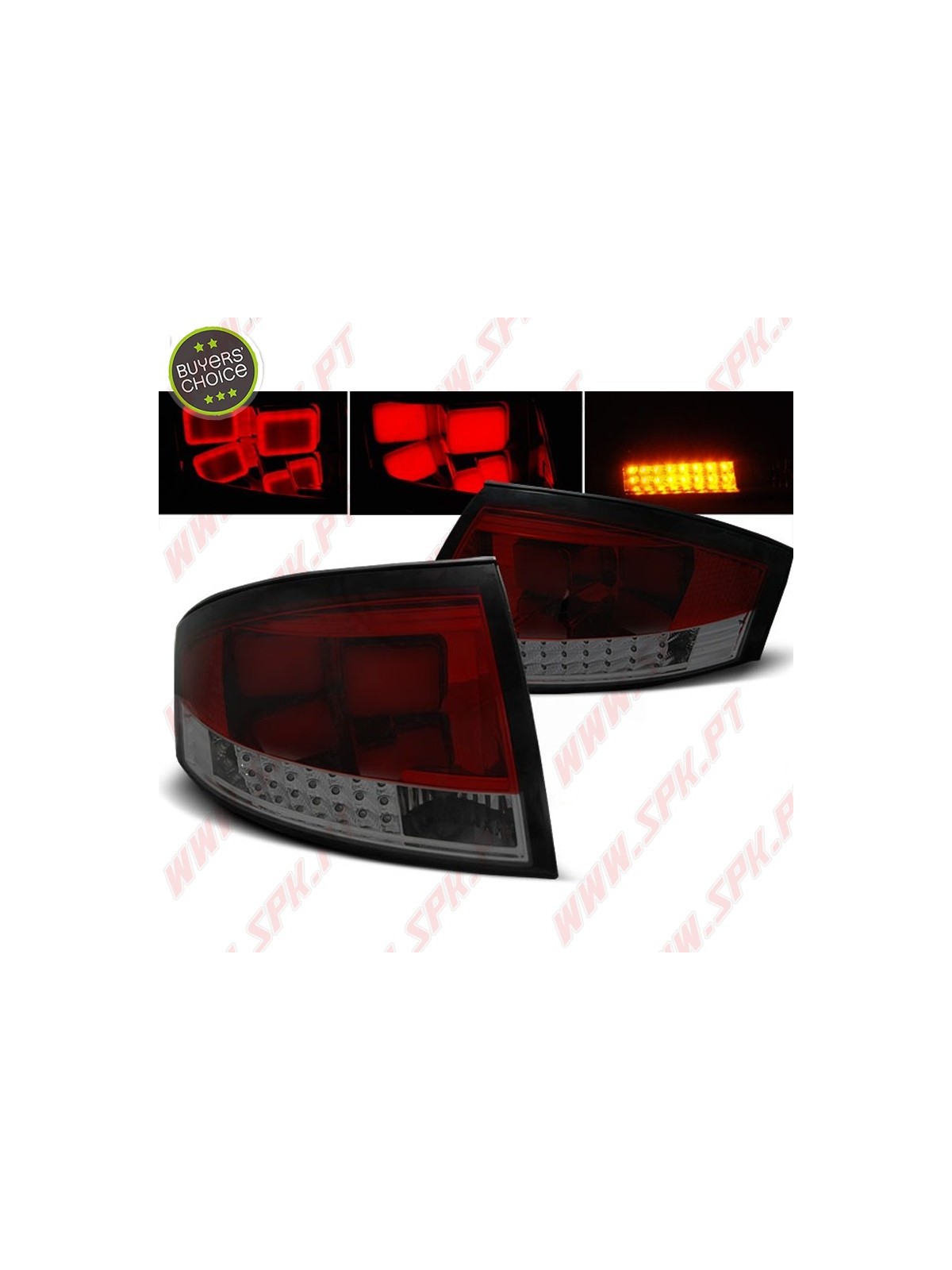 Farolins LED Look Facelift Smoke - Audi TT 8N (1998-2006) Farolins LED Look Facelift Smoke - Audi TT 8N (1998-2006)