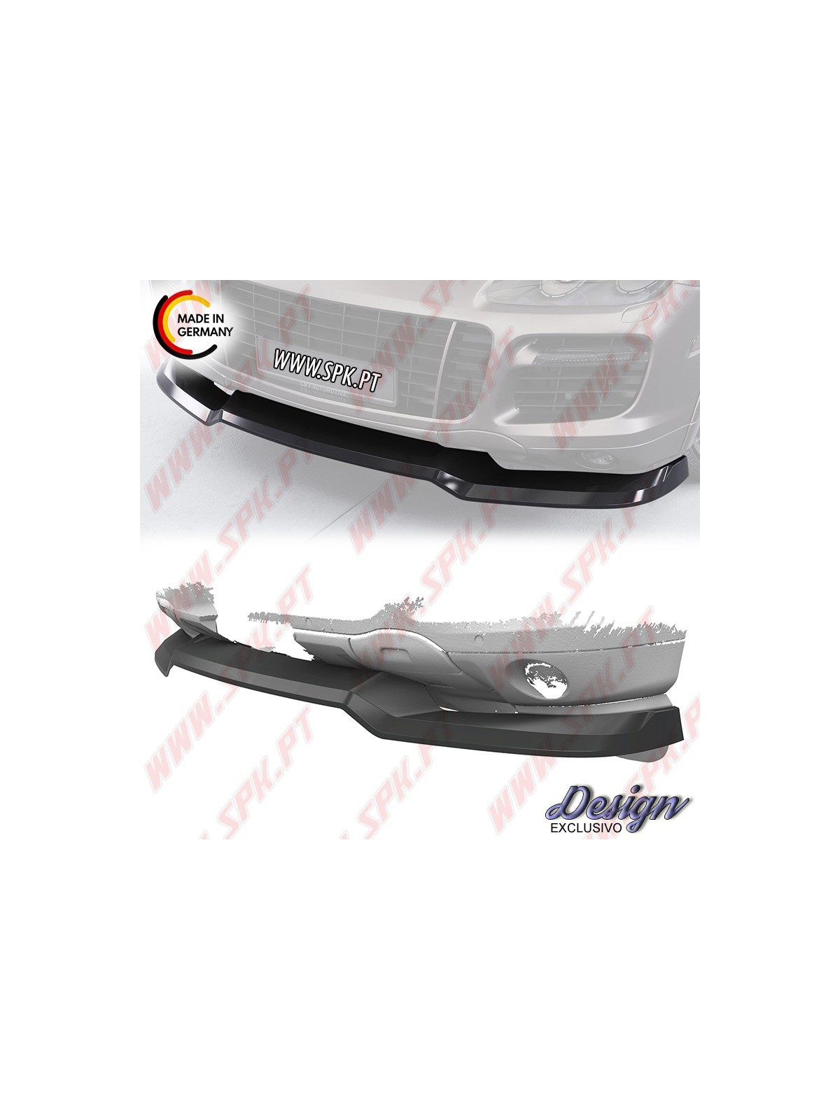 Lip Spoiler Frontal - Porsche Cayenne Facelift (2007-2010)