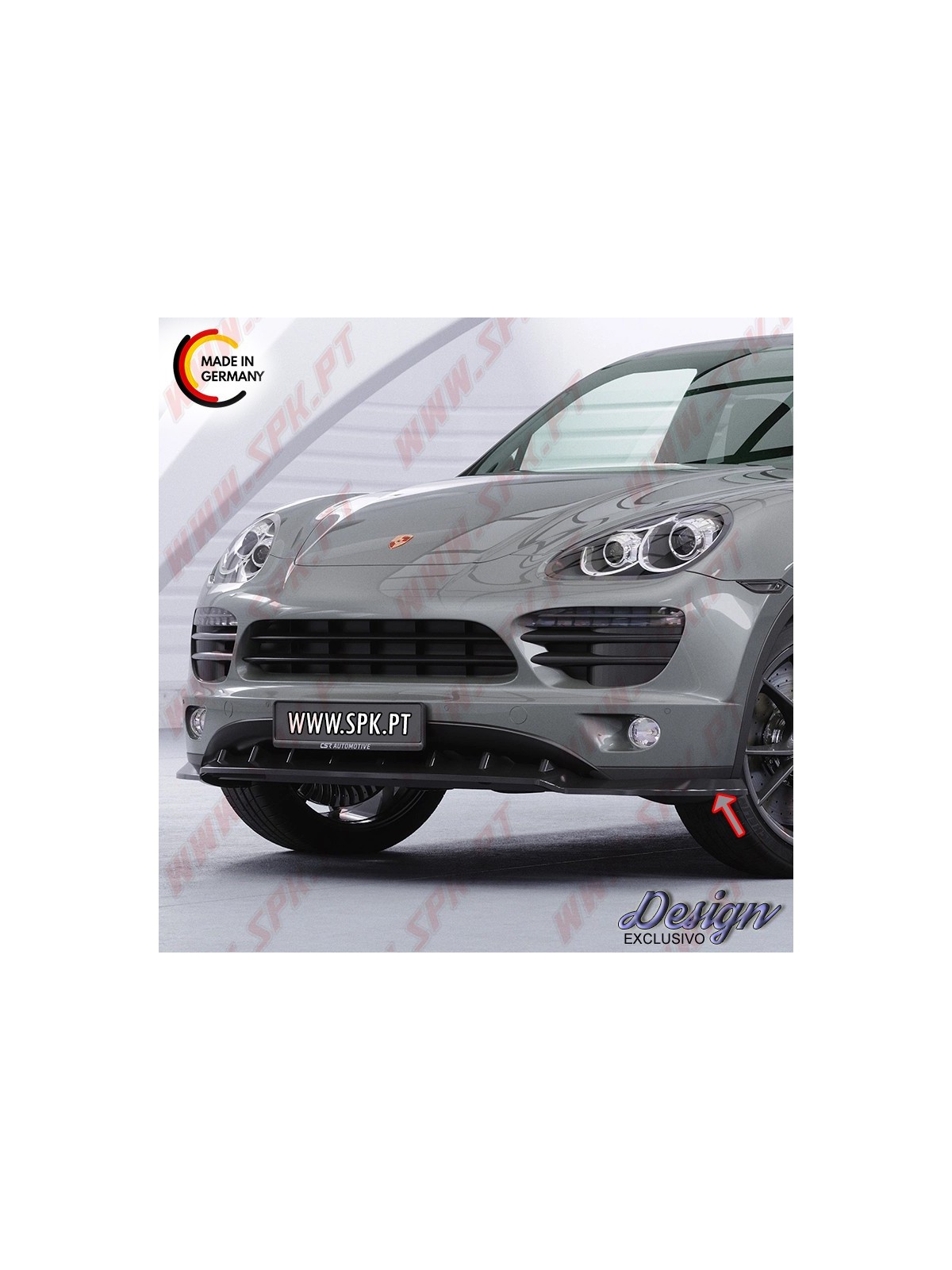 Lip Spoiler Frontal - Porsche Cayenne (2010-2014)