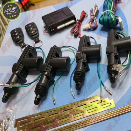 Kit Fecho Central - C/4 Actuadores de Porta