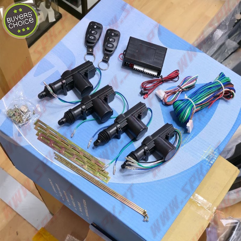 Kit Fecho Central - C/4 Actuadores de Porta