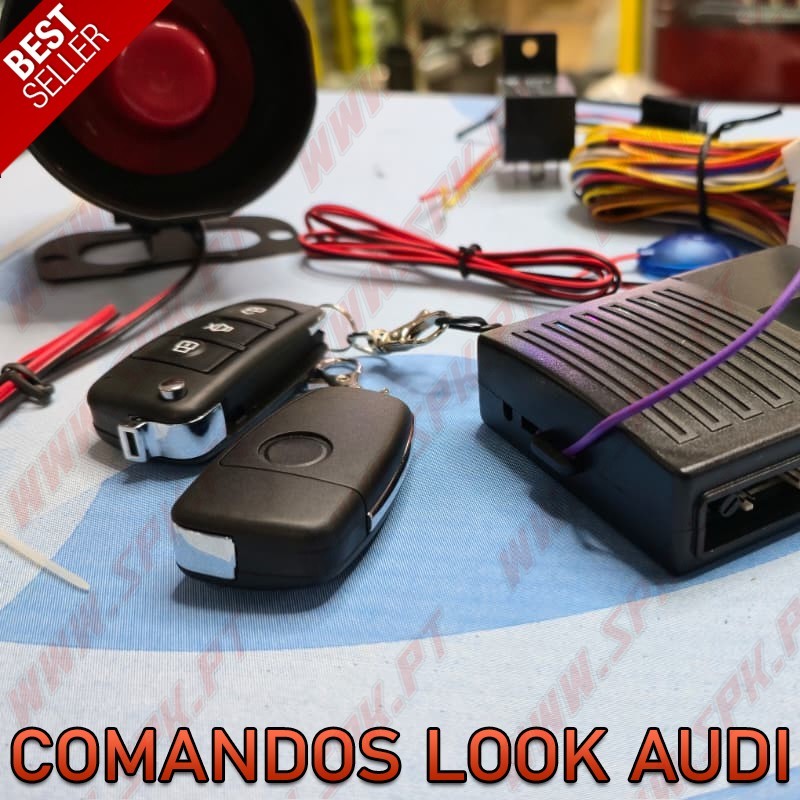 Kit Alarme Auto - C/Comandos Look Audi