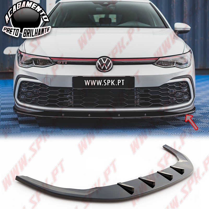 Lip Spoiler Frontal - VW Golf 8 GTI / GTE / GTD / R-Line (2020-2024)