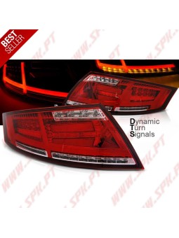 Farolins LED DTS Red+Clear - Audi TT 8J (2006-2014)