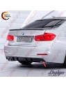 Difusor Traseiro BMW F30 LCI Sedan (2015-2019) - Dupla Saída